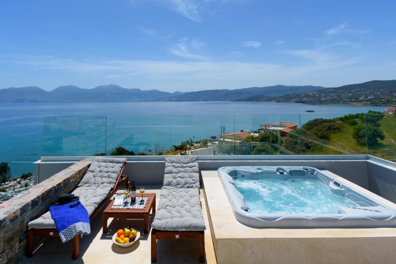 Indigo Luxury Apartment Ágios Nikolaos Exterior foto