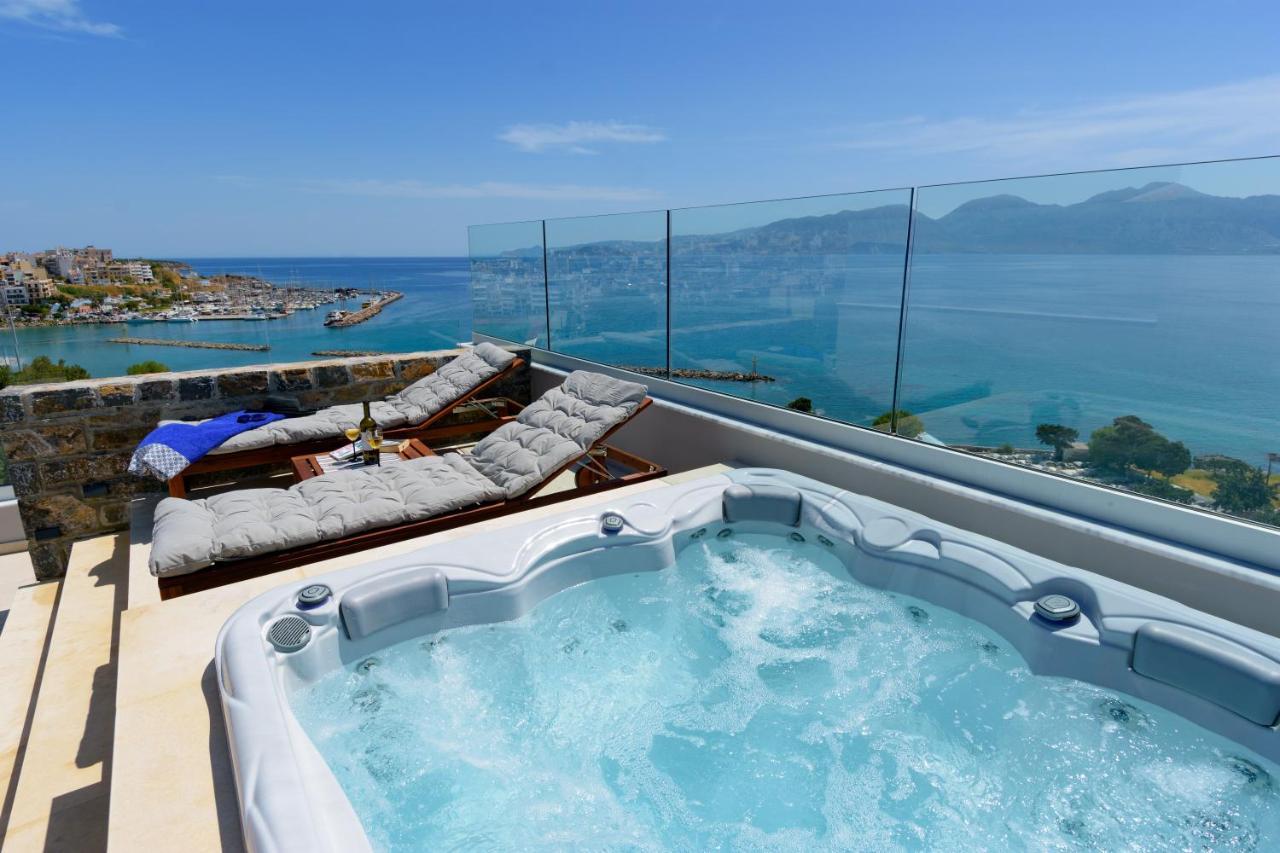 Indigo Luxury Apartment Ágios Nikolaos Exterior foto